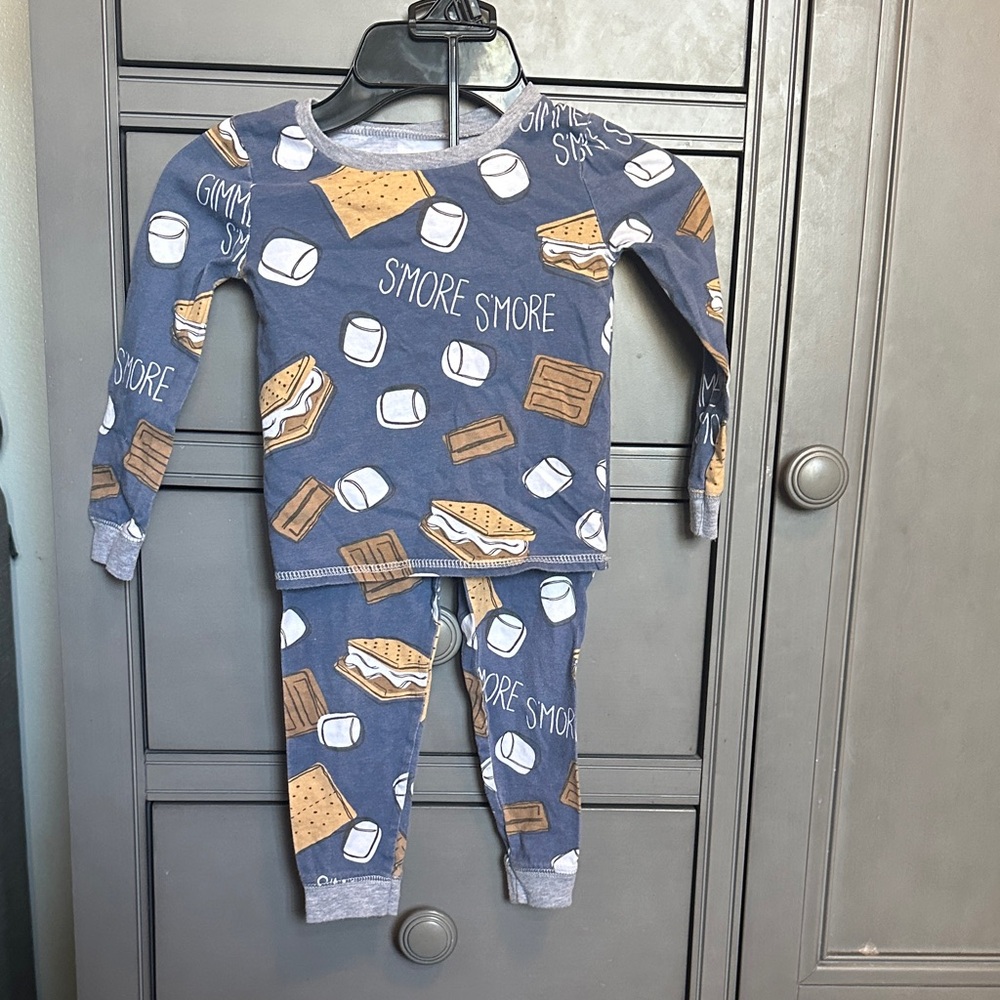 Mud Pie Boys S’mores Pajama Set
